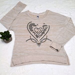 4/$20💝Knitworks Studded Sweater